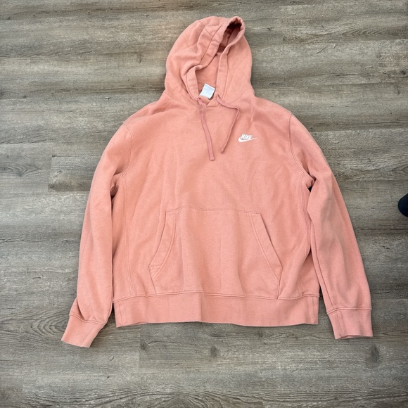 blush nike hoodie